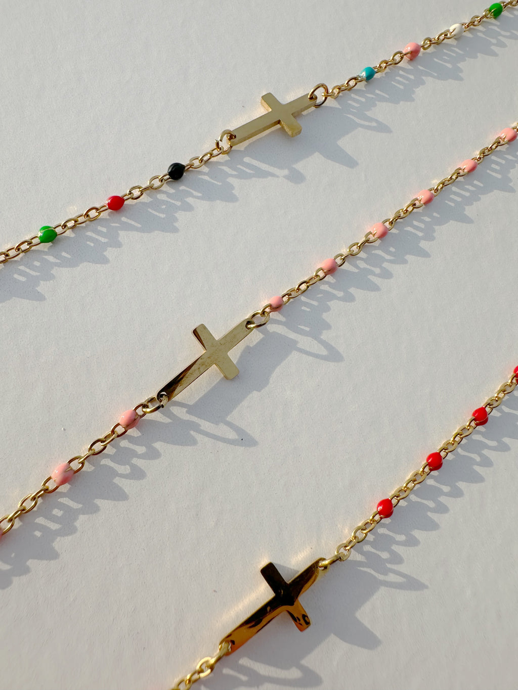 Dainty Cross Bracelet