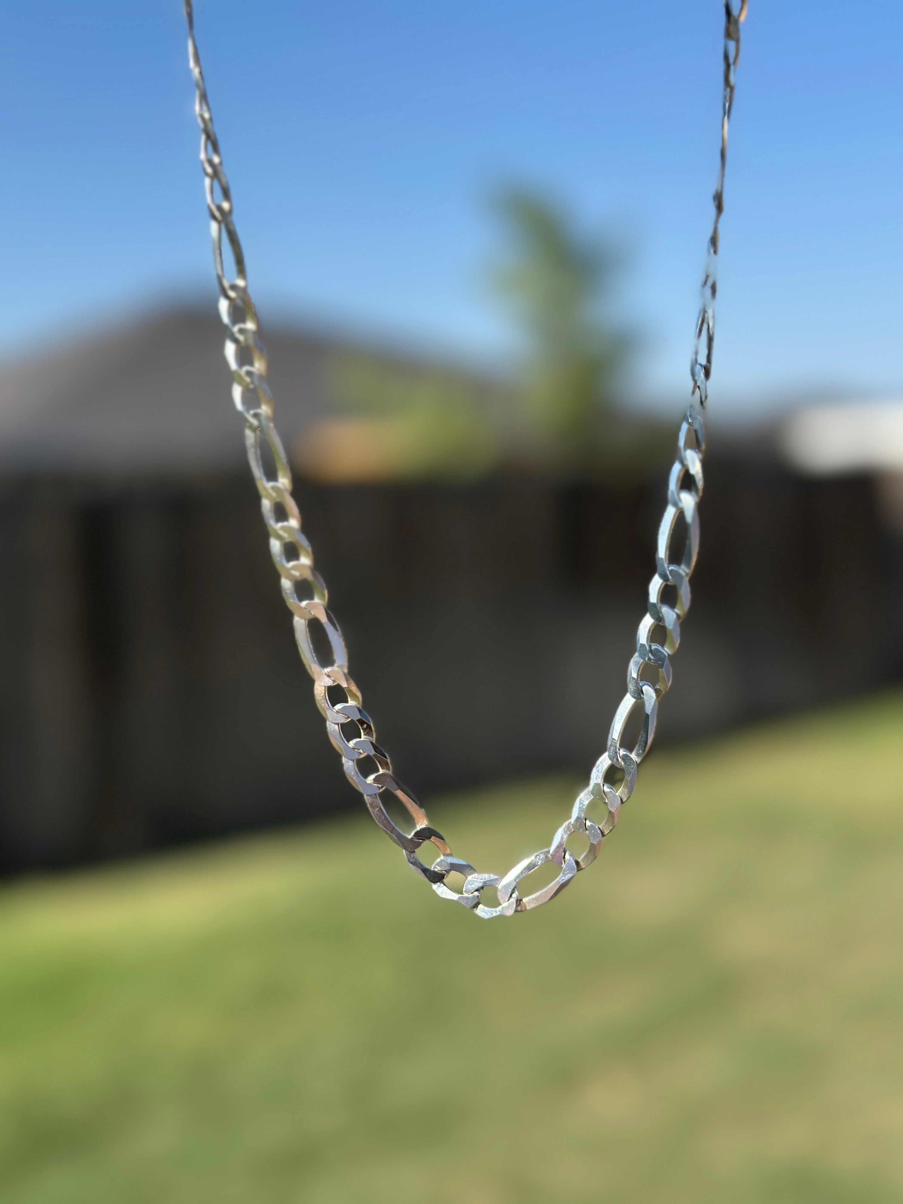 8mm Figaro Chain