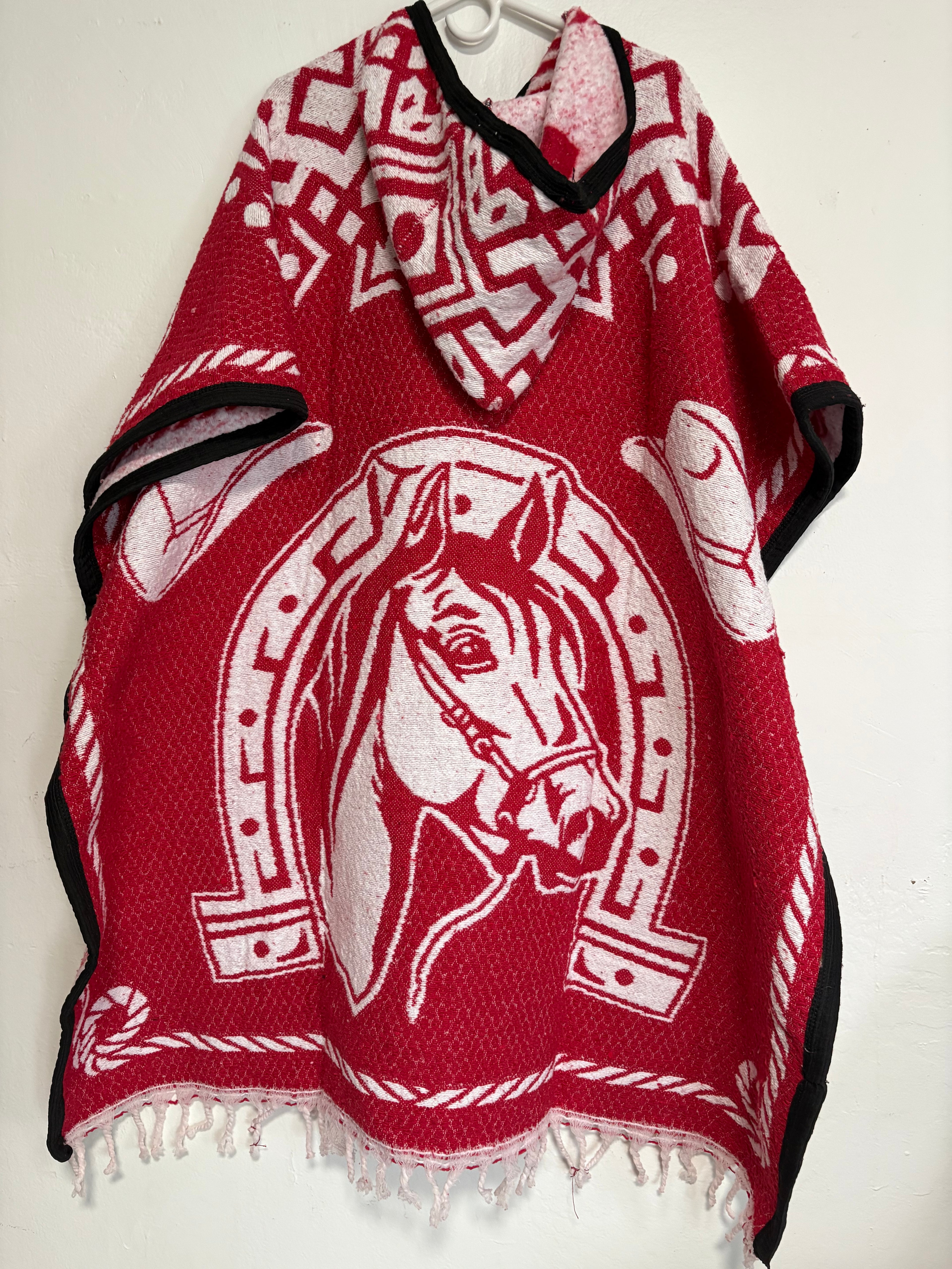 Horses gabán Thick (Poncho)