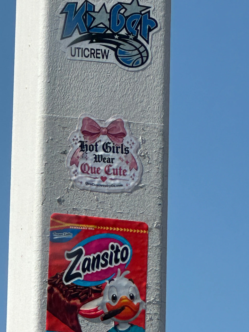 Hot Girls Wear Que Cute Sticker