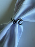 Black Wave Ring
