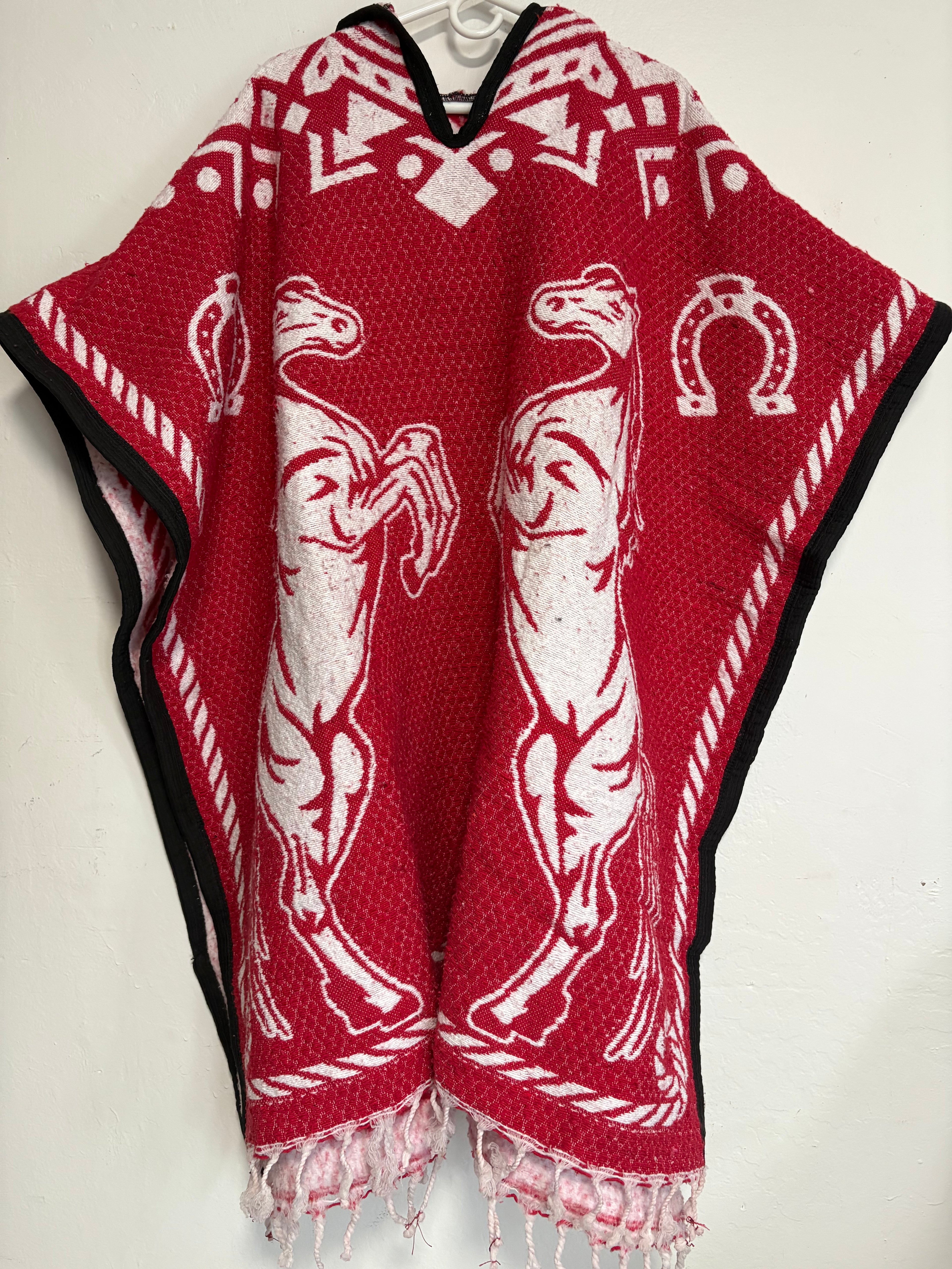 Horses gabán Thick (Poncho)