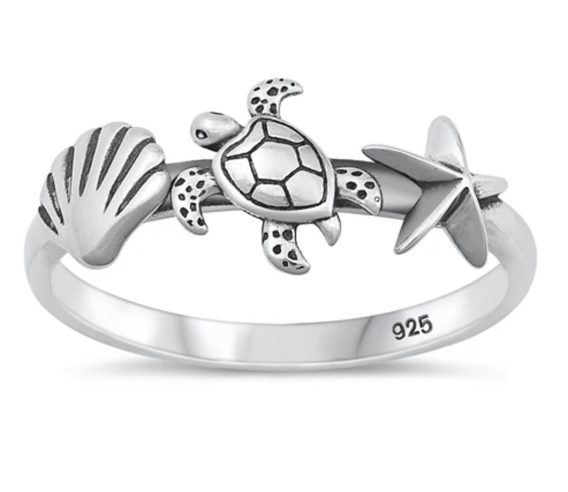Sea life ring