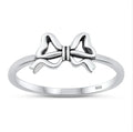 Silver Bow Ring