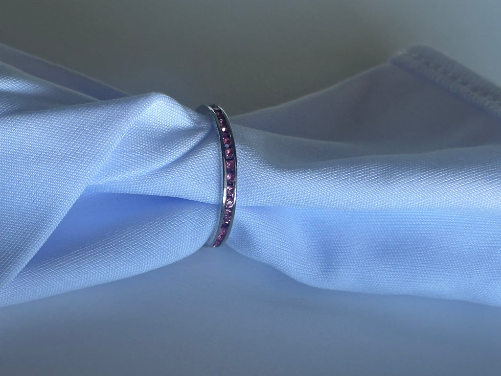 Band with Pink Stones