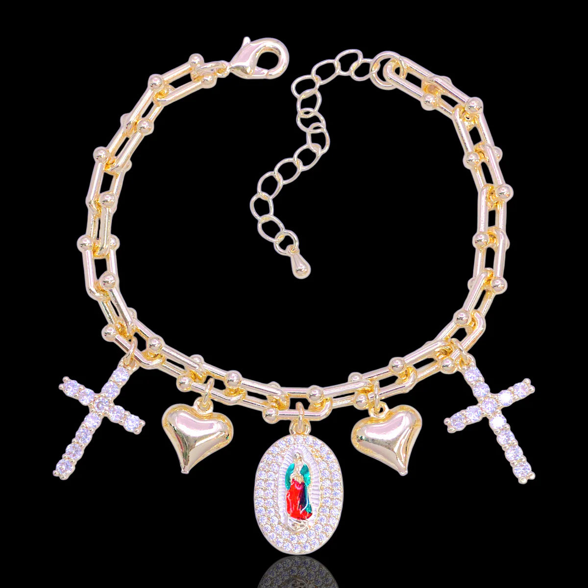 Virgencita Charm Bracelet