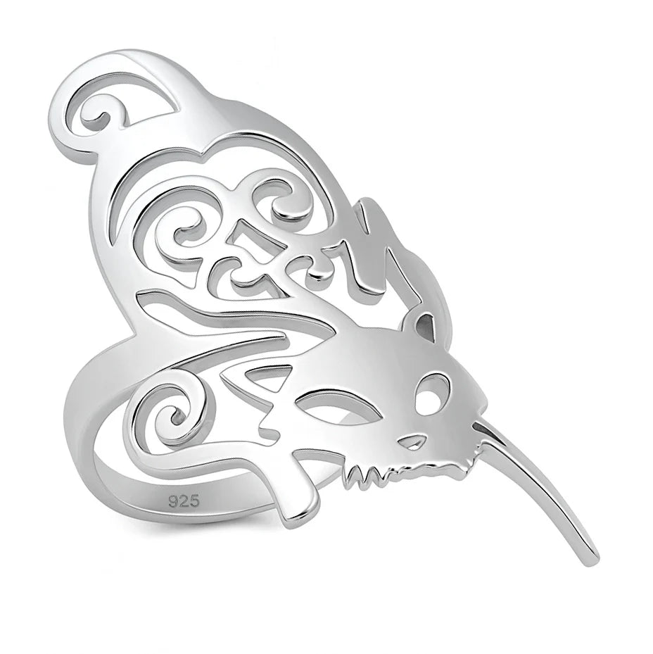 Statement Cat Ring