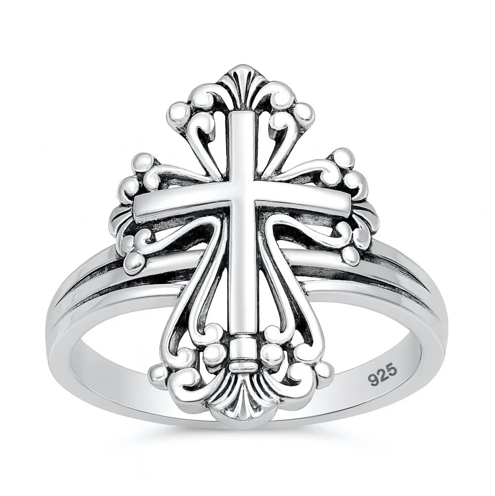 Statement Cross Ring