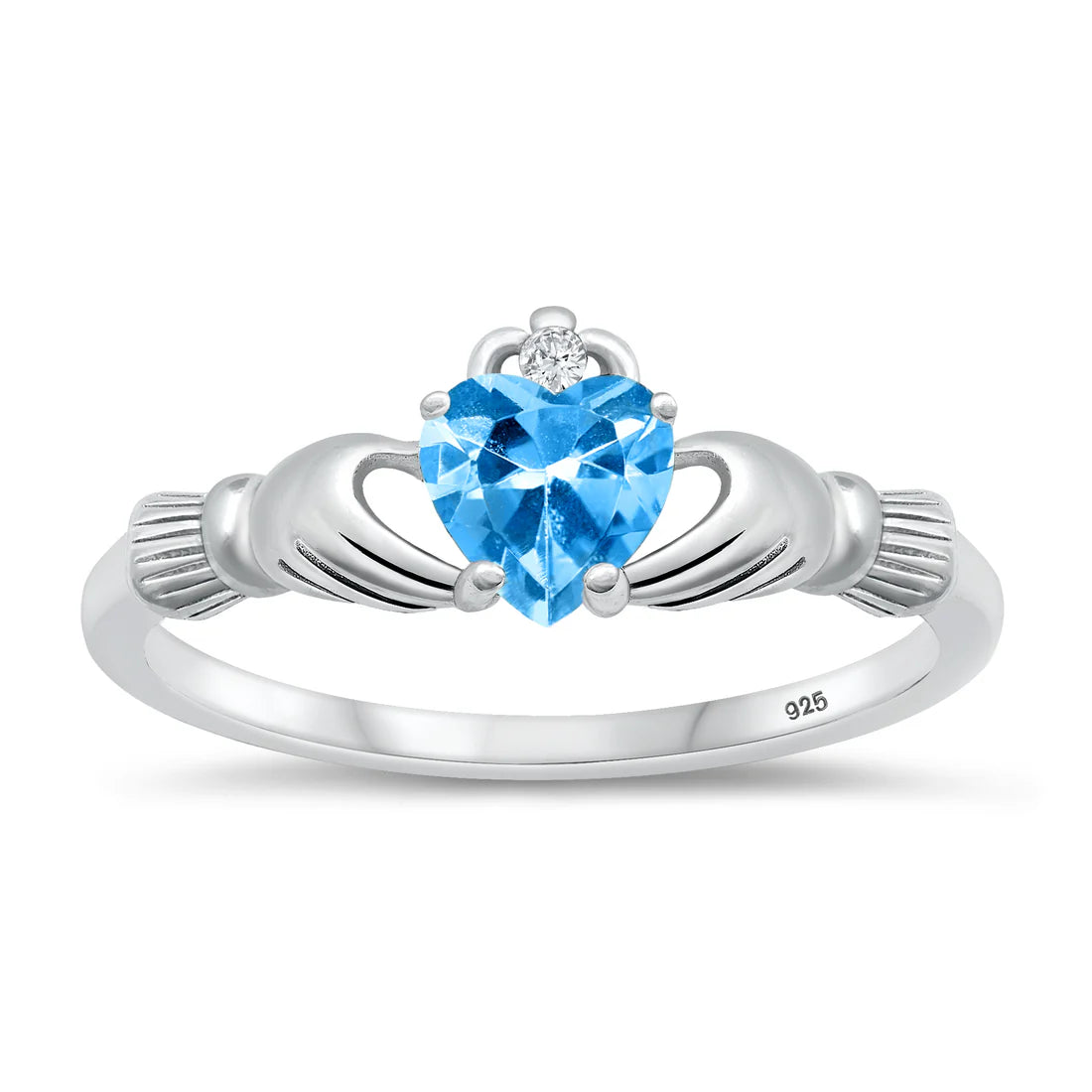 Heart Claddagh Ring