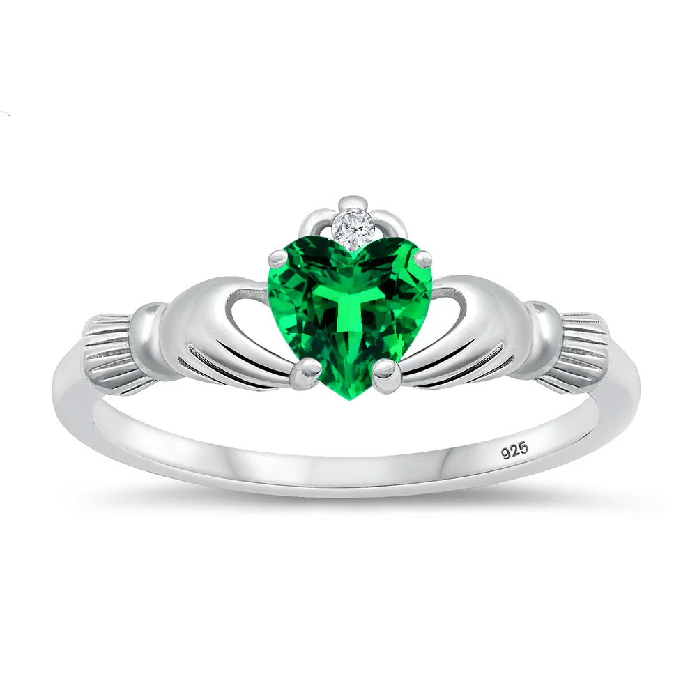 Heart Claddagh Ring