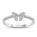 CZ Bow Ring