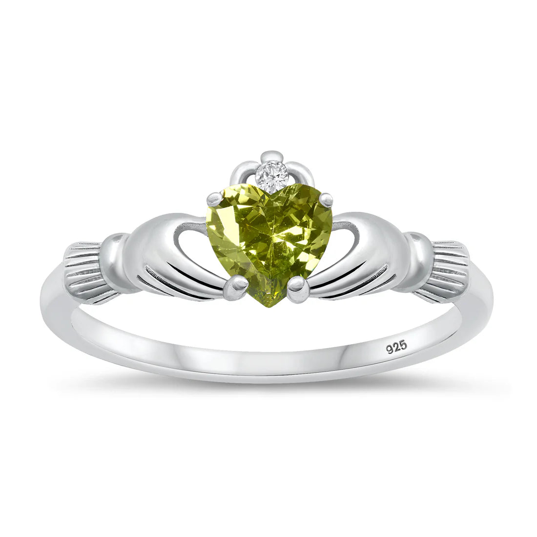 Heart Claddagh Ring
