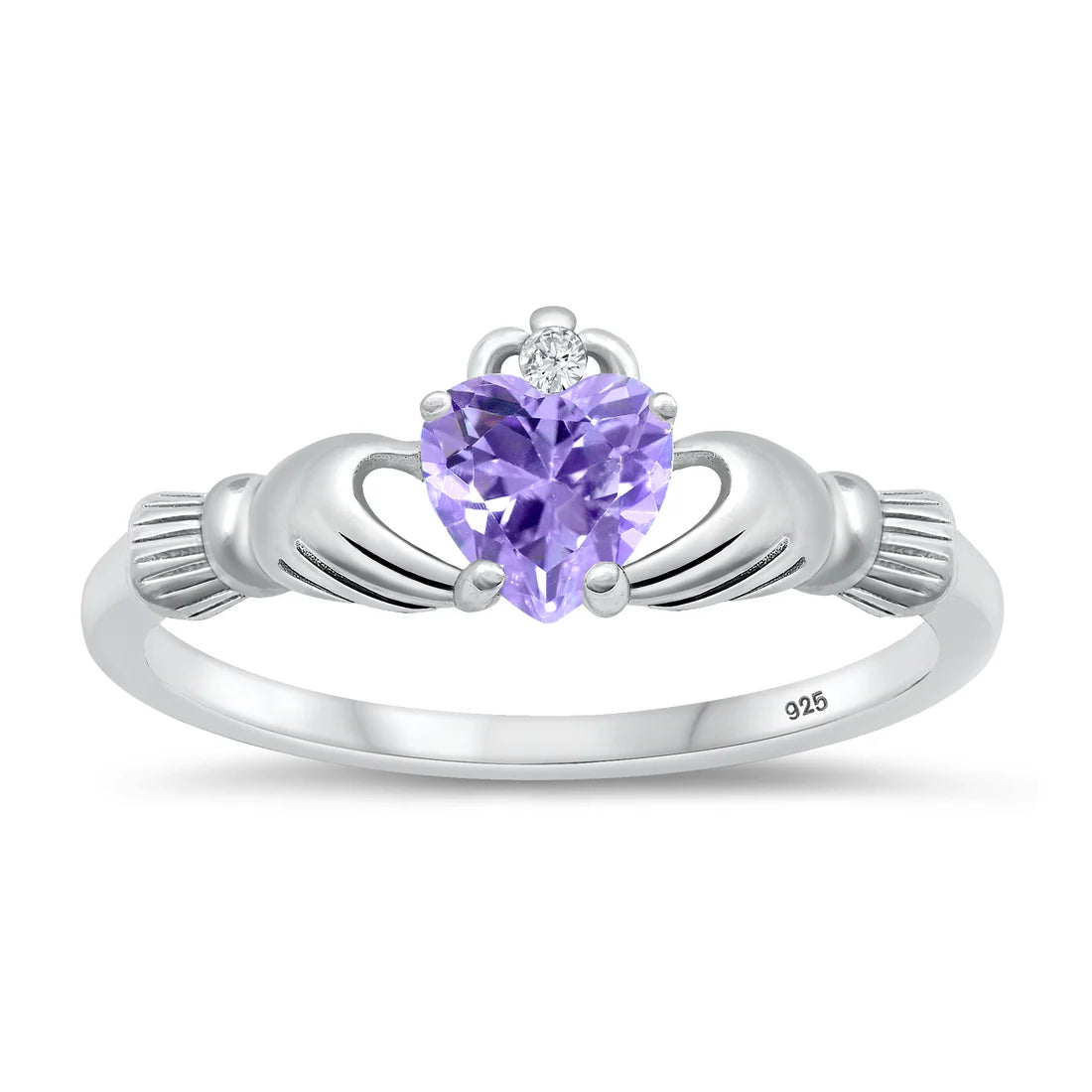 Heart Claddagh Ring