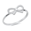 Silver Bow Ring