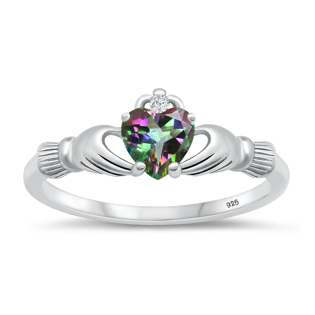 Heart Claddagh Ring